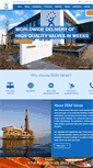 Mobile Screenshot of bsmvalves.com